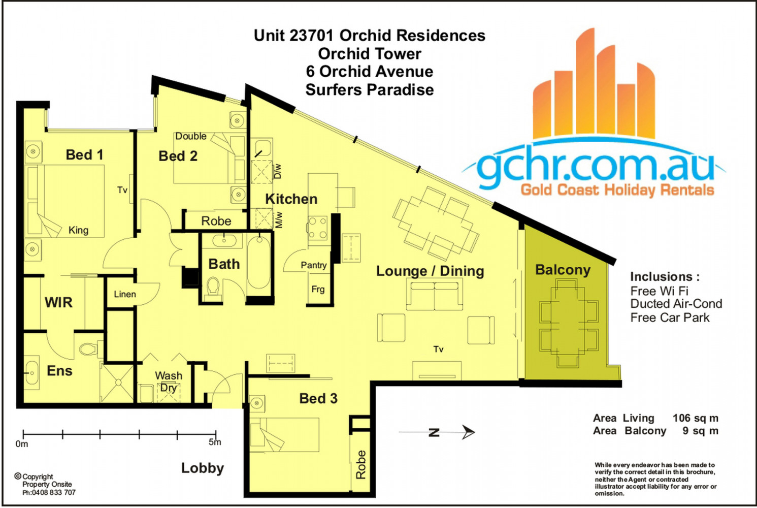 Orchid 6 unit 23701 New L