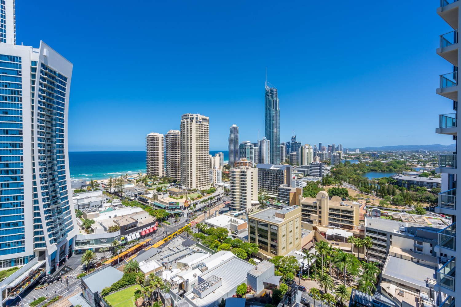 Surfers Paradise views from Balcony