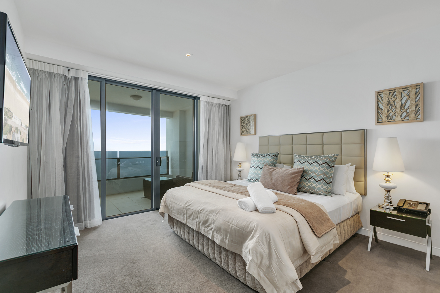 Master Bedroom with ocean views