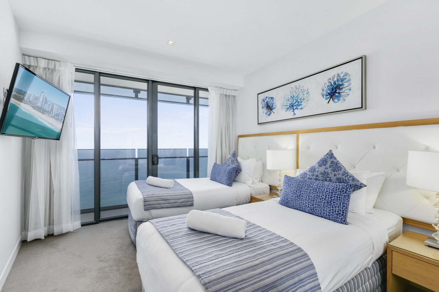 Second Bedroom with ocean views