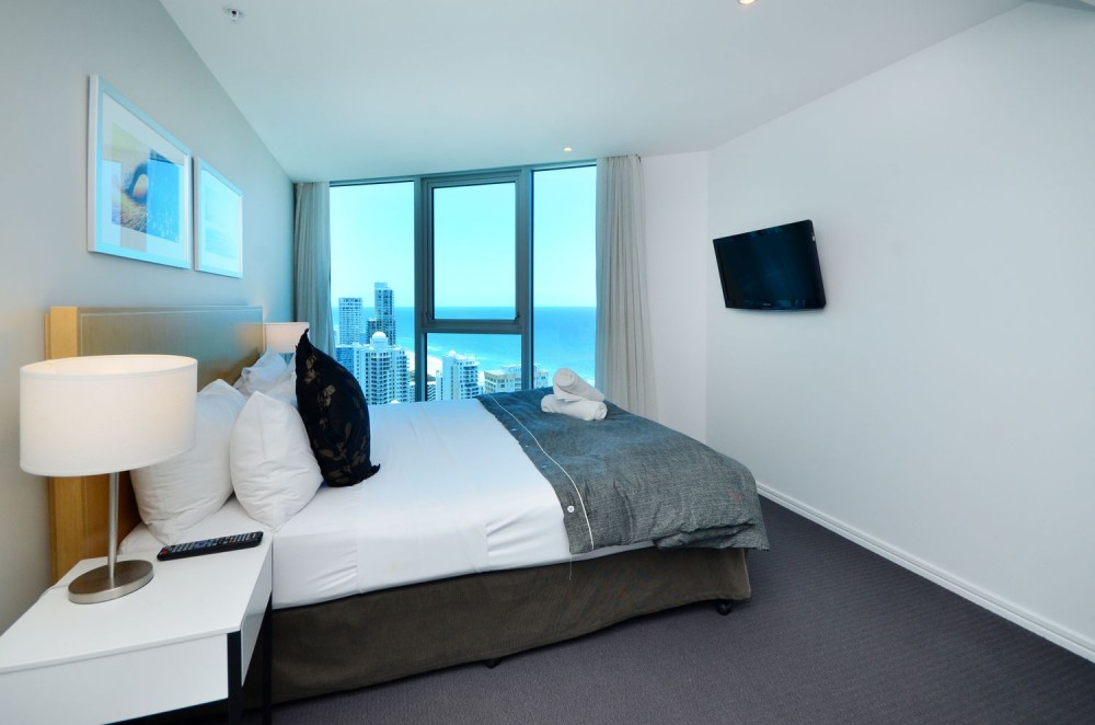 Master Bedroom has ocean views