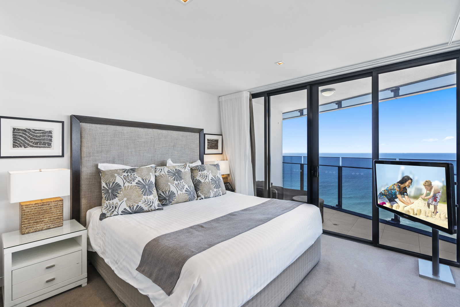 Master Bedroom with ocean views