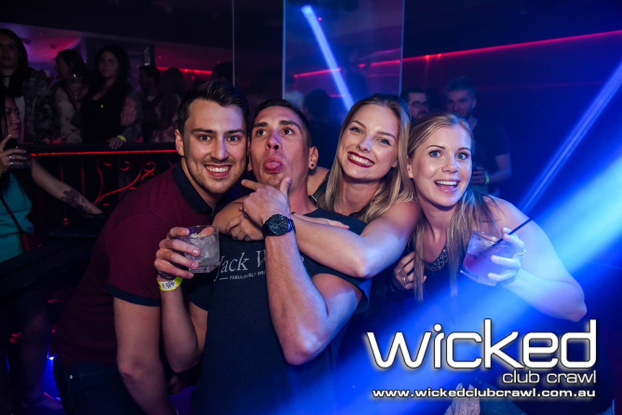 Wicked Club Crawl's Wild Wednesday