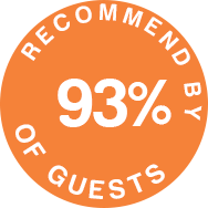 recommended by guests