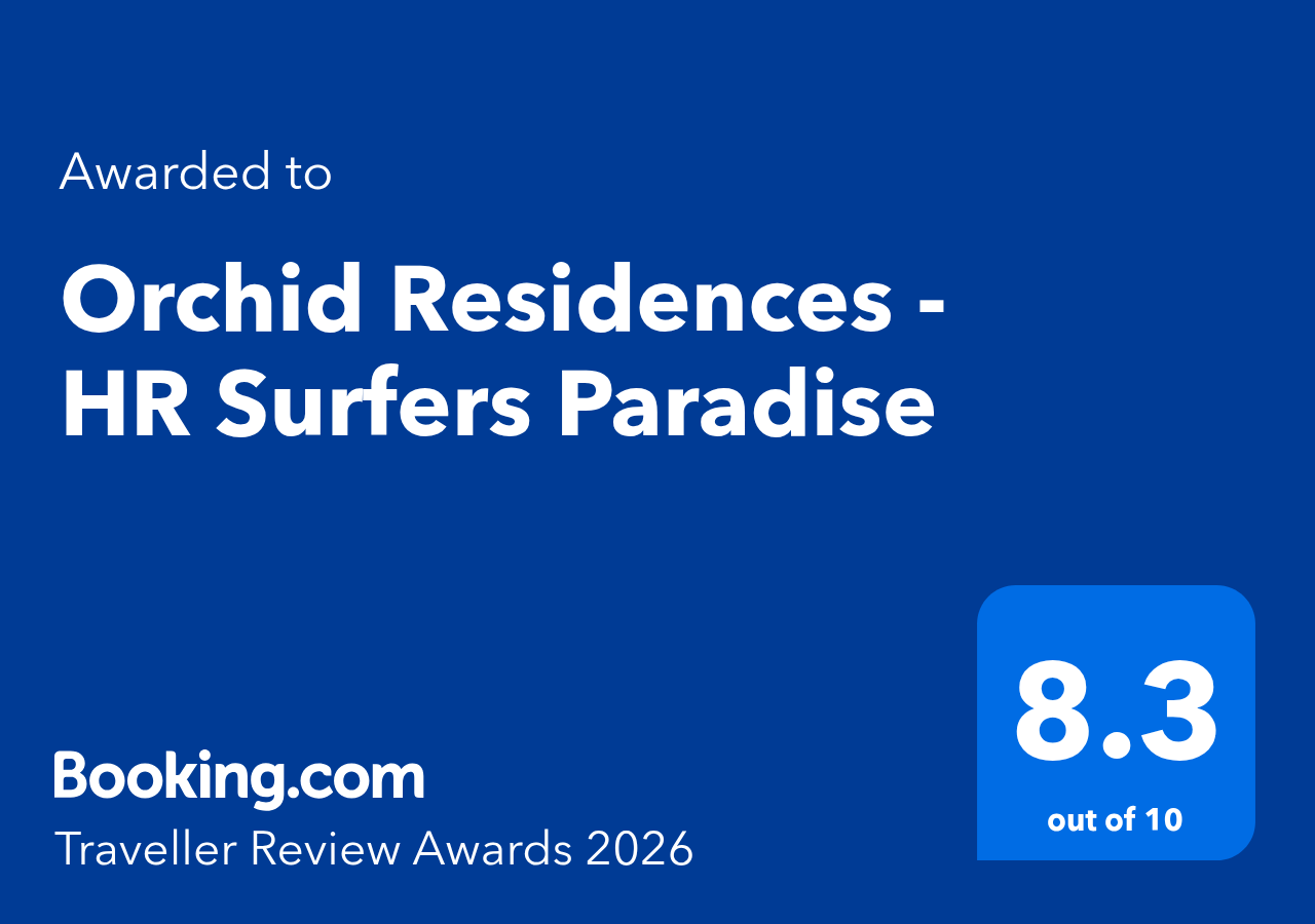 Orchid Residences Booking.com award