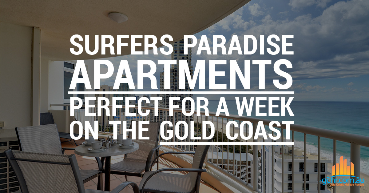 Surfers Paradise apartments, perfect for a week on the Gold Coast!