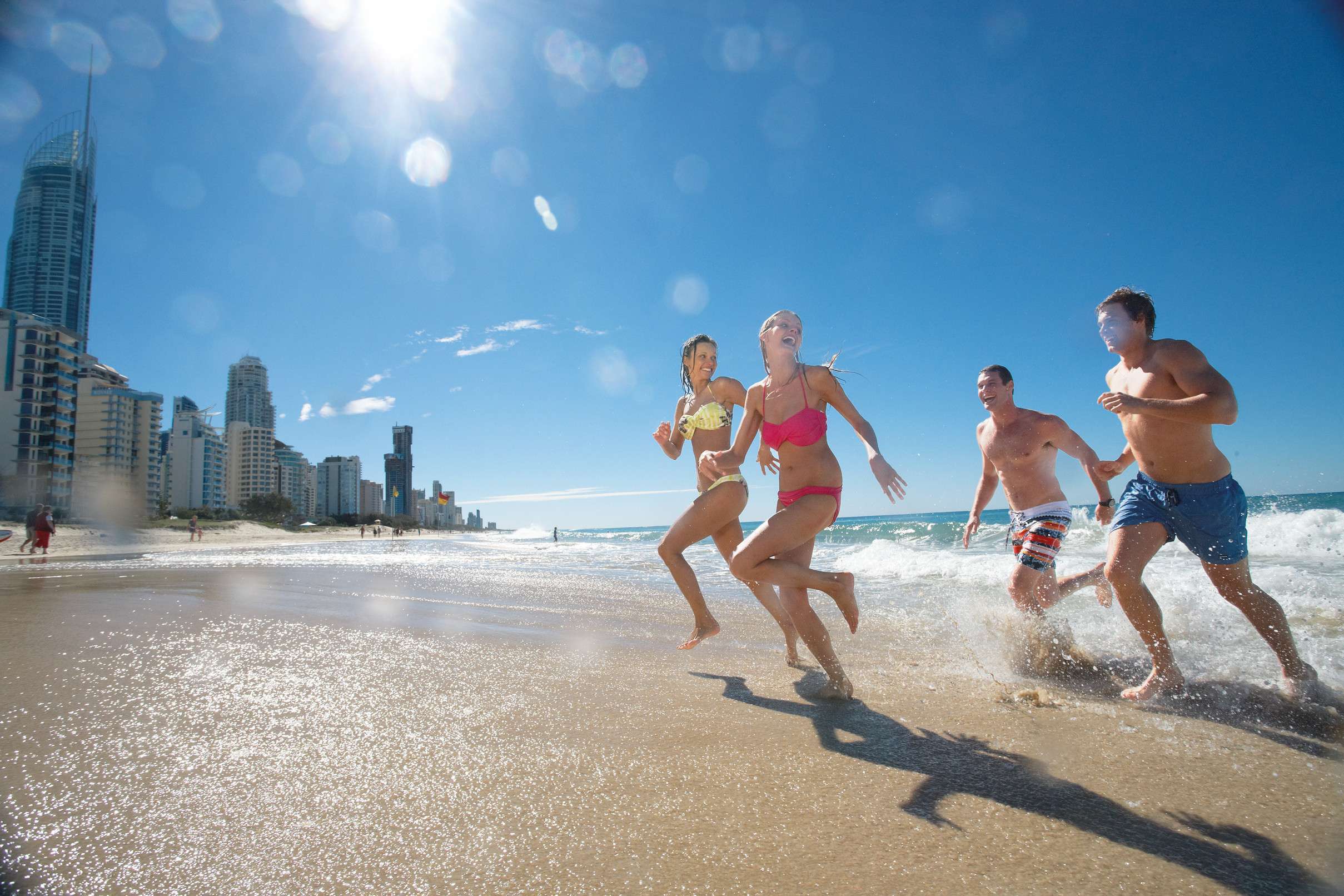 Not surprisingly, Surfers Paradise is the most visited Gold Coast Region