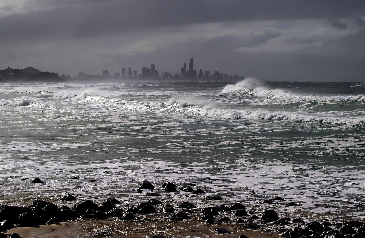 stormy Gold Coast day