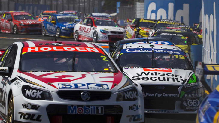 The V8 Supercars will be back in October